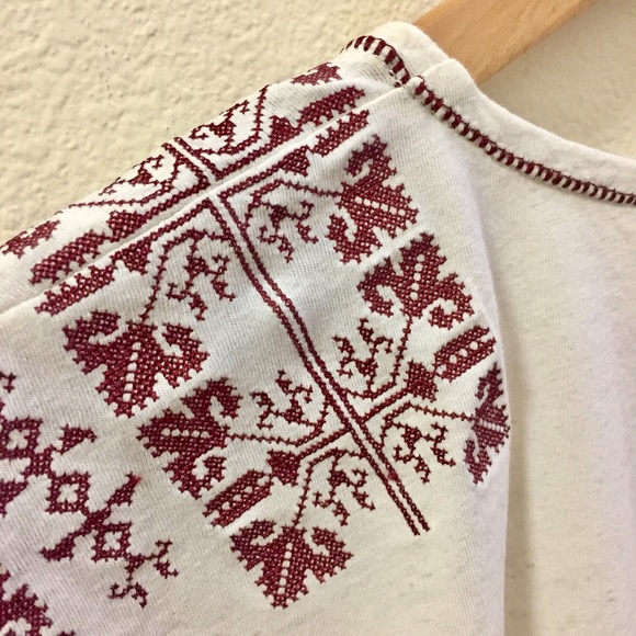 Madewell Cotton Top with Embroidery NWOT - Picture 8 of 8